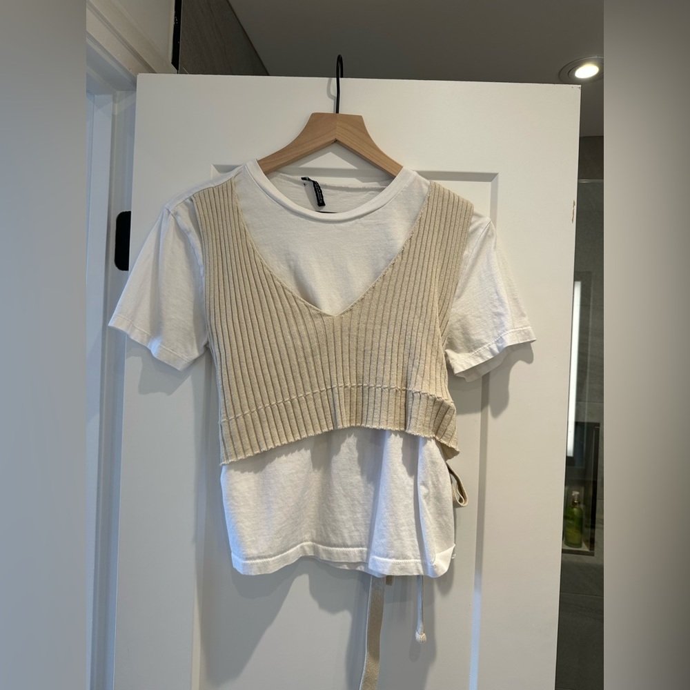 Tshirt with Vest attached